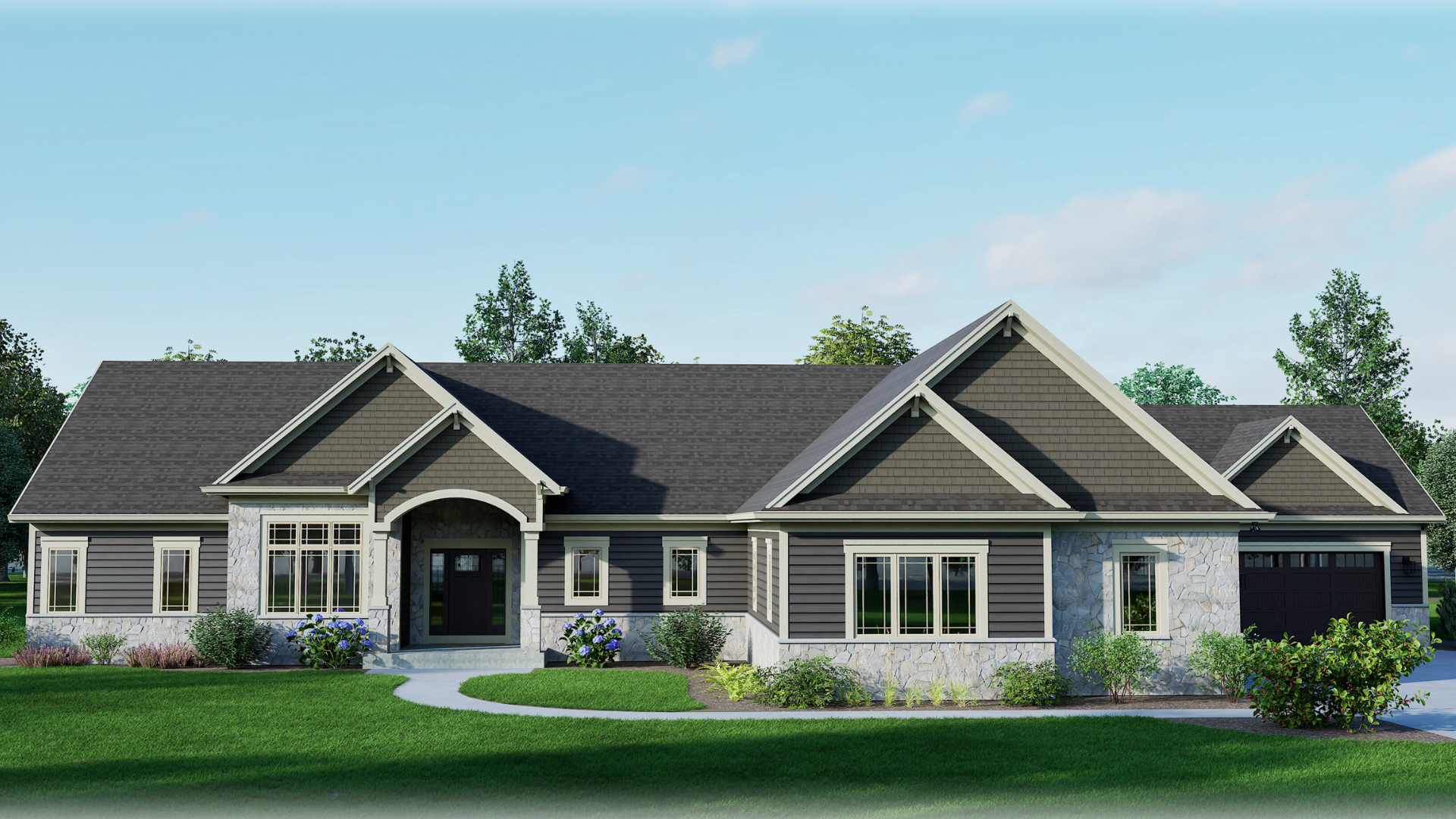 Ranch style homes